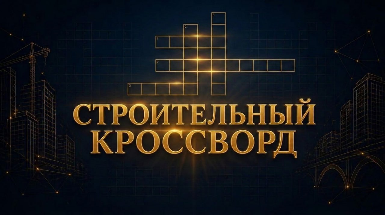 Строительный кроссворд: принимаете вызов? 🤔